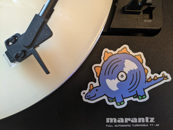 Vinyl-saur - Stegosaurus - Sticker