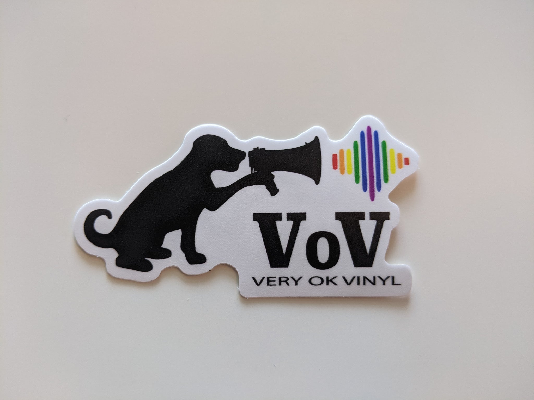 VoV Logo - Pride Sticker