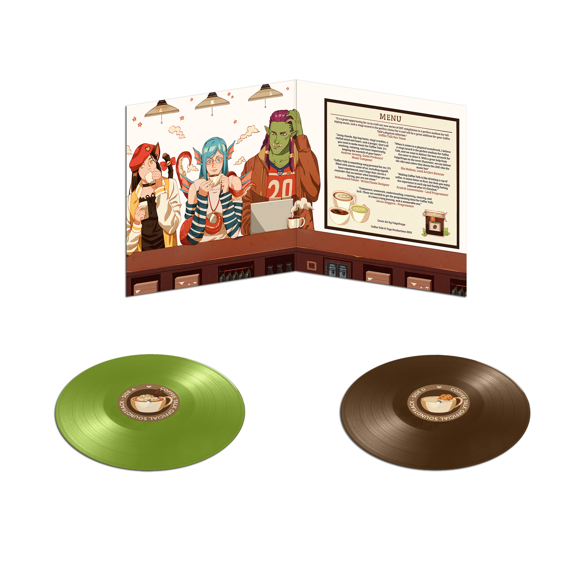 Coffee Talk Original Game Soundtrack – Very Ok Vinyl
